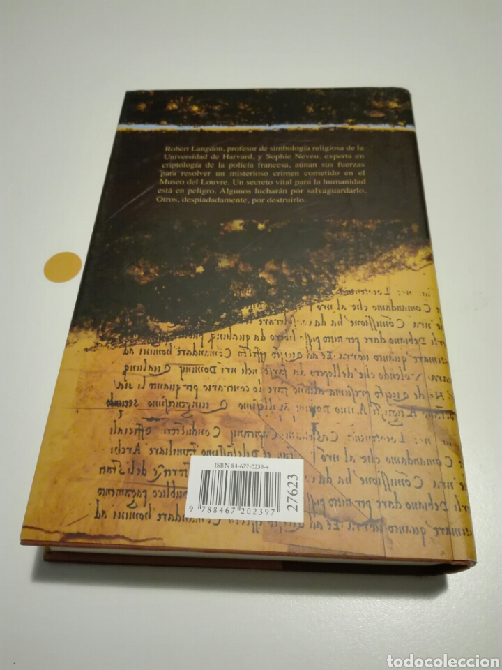 Libros de segunda mano: EL C&Oacute;DIGO DA VINCI. DAN BROWN. - Foto 2