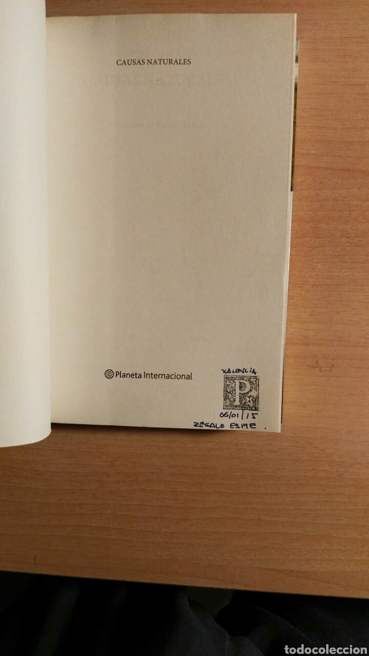 Libros de segunda mano: Causas naturales - Foto 4