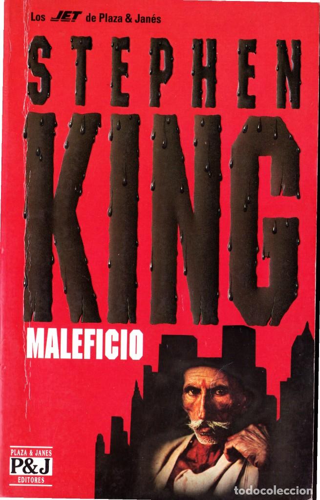 Libros de segunda mano: EL UMBRAL DE LA NOCHE. MALEFICIO. STEPHEN KING. 2 LIBROS JET DE PLAZA & JANES
