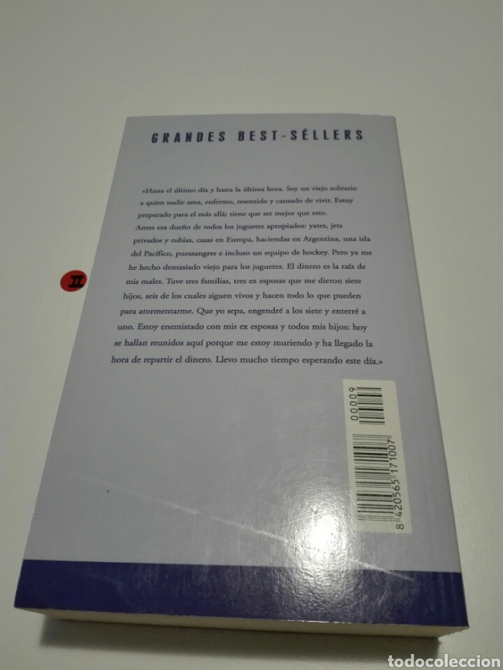 Libros de segunda mano: EL TESTAMENTO. JOHN GRISHAM. - Foto 2