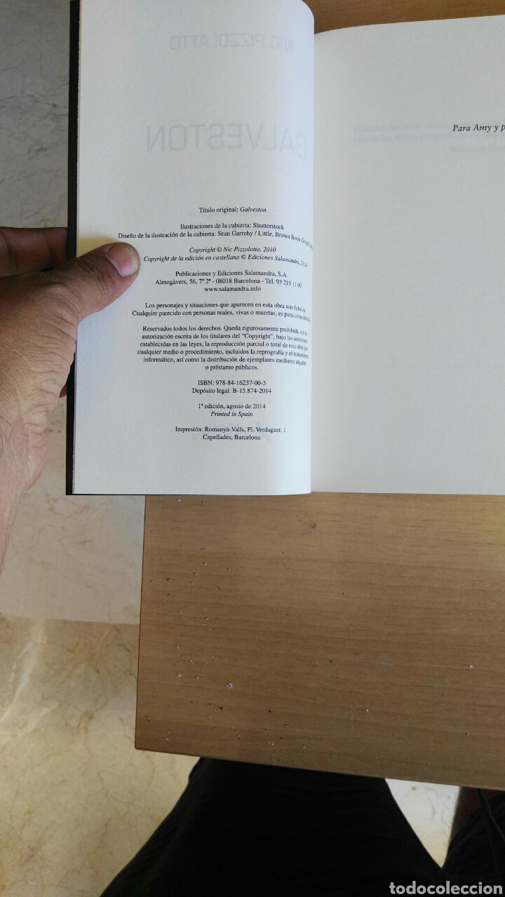 Libros de segunda mano: Galveston - Foto 5