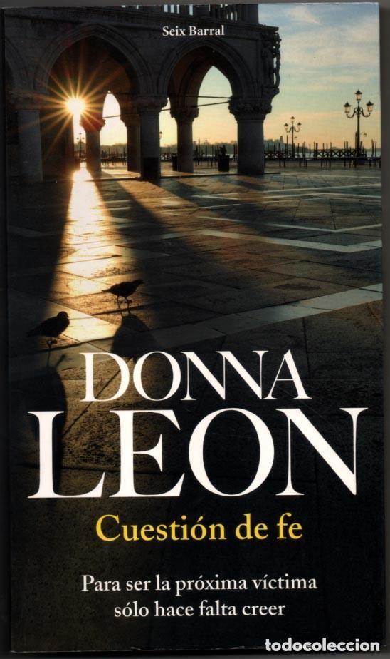Libros de segunda mano: Cuesti&oacute;n de fe. Donna Leon - Foto 1
