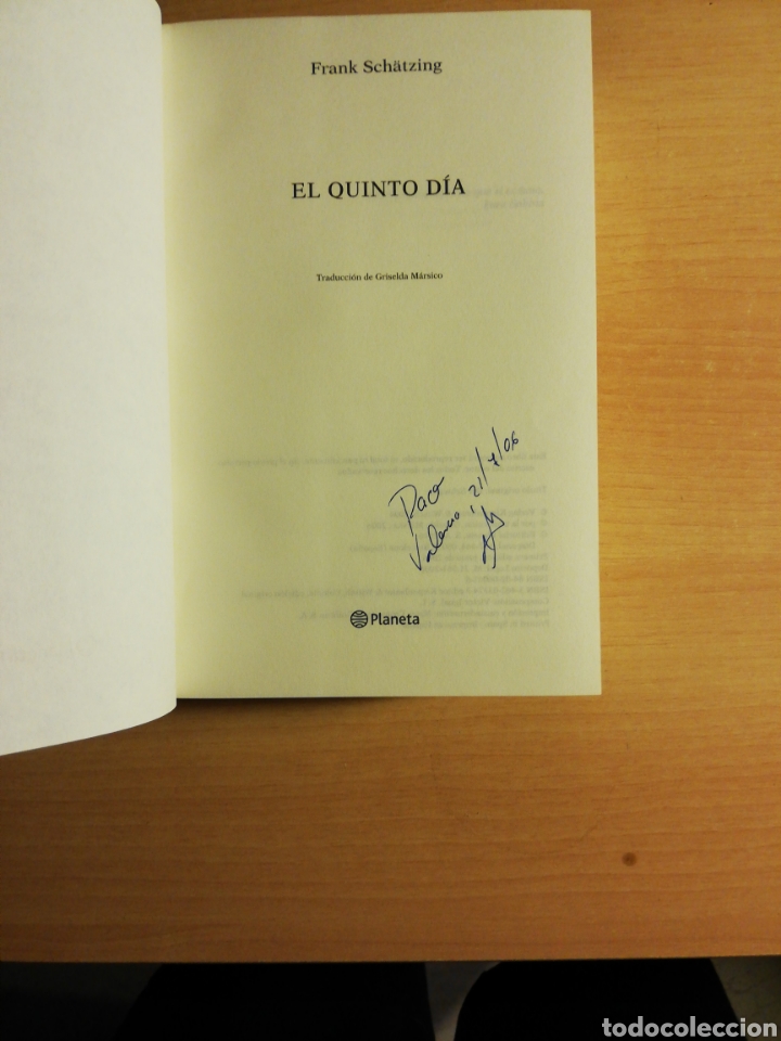 Libros de segunda mano: El quinto d&iacute;a - Foto 4