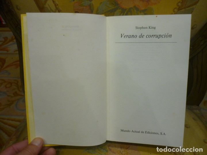 Libros de segunda mano: VERANO DE CORRUPCI&Oacute;N, DE STEPHEN KING. - Foto 5