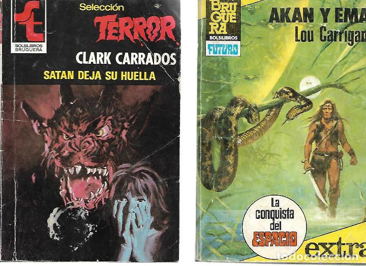 Libros de segunda mano: 2 TITULOS DE seleccion terror a&ntilde;os 70/80