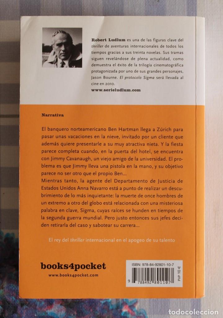 Libros de segunda mano: Libro - El protocolo Sigma - Foto 2