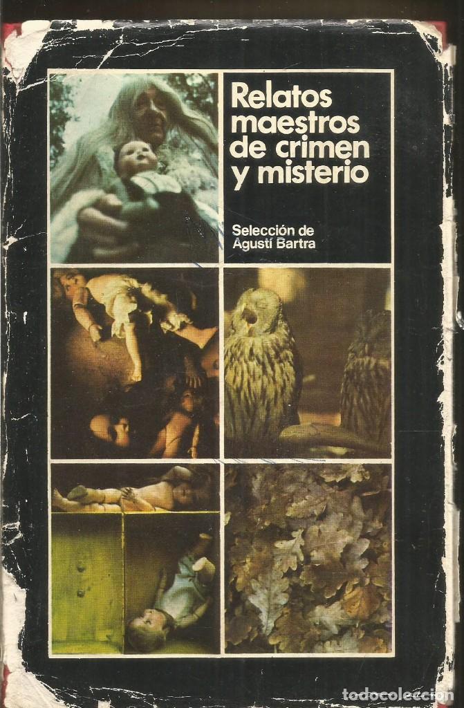 Libros de segunda mano: RELATOS MAESTROS DE CRIMEN Y MISTERIO. MARTINEZ ROCA