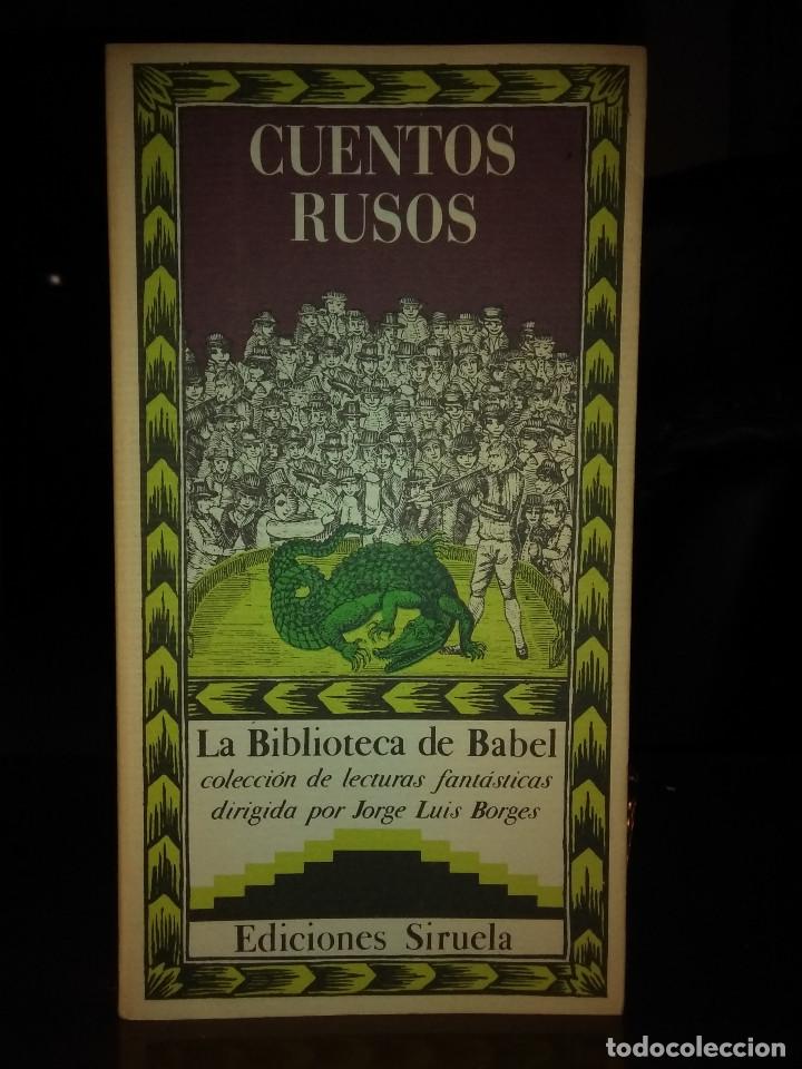 Cuentos Rusos. Siruela. B. Babel Nº29,1ª Ed. 19 - Vendido En Venta ...