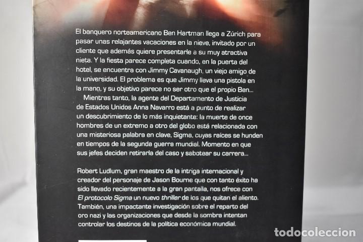 Libros de segunda mano: EL PROTOCOLO SIGMA, LUDLUM, ROBERT - Foto 2