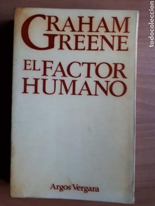 Libros de segunda mano: EL FACTOR HUMANO. GRAHAM GREENE - Foto 1