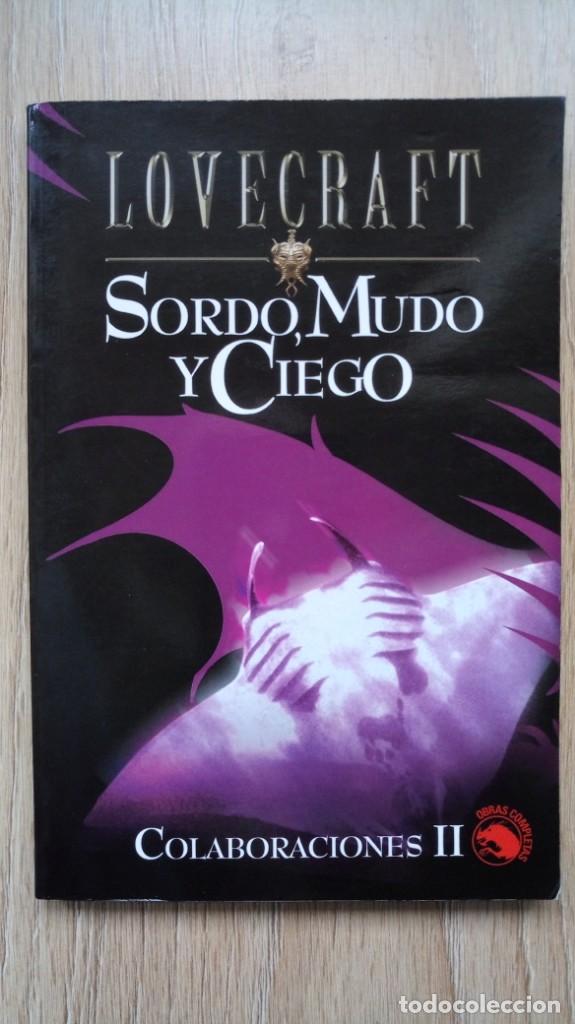 Libros de segunda mano: Sordo, mudo y ciego. Biblioteca Lovecraft