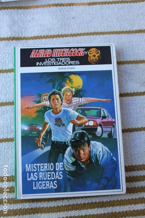 Libros de segunda mano: ALFRED HITCHCOCK Y LOS TRES INVESTIGADORES NUEVA ETAPA N&ordm; 1 : MISTERIO DE LAS RUEDAS LIGERAS