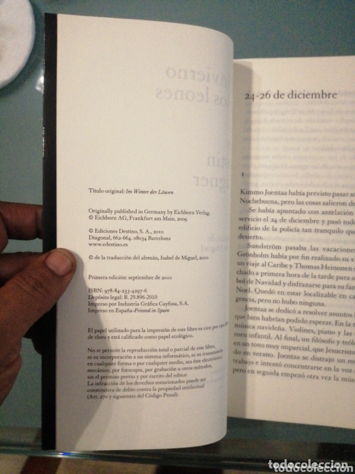 Libros de segunda mano: El invierno de los leones - Foto 6