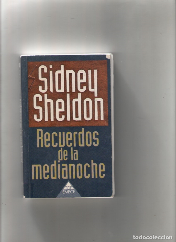 Libros de segunda mano: Autor:SIDNEY SHELDON- RECUERDOS DE LA MEDIANOCHE-e.d. EMECE-a&ntilde;o 2000-medidas 17.50 X 11 Cm-Tapa blan