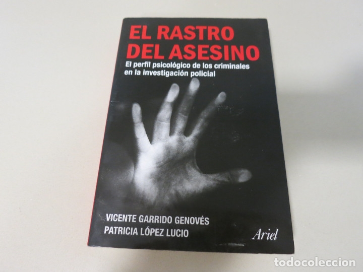 Libri di seconda mano: EL RASTRO DEL ASESINO  VICENTE GARRIDO GENOVES Y PATRICIA LOPEZ LUCIO  EDITORIAL ARIEL CRIMEN