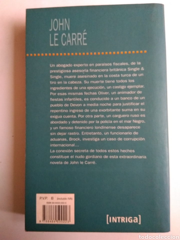 Libros de segunda mano: SINGLE & SINGLE/JOHN LE CARRE - Foto 3