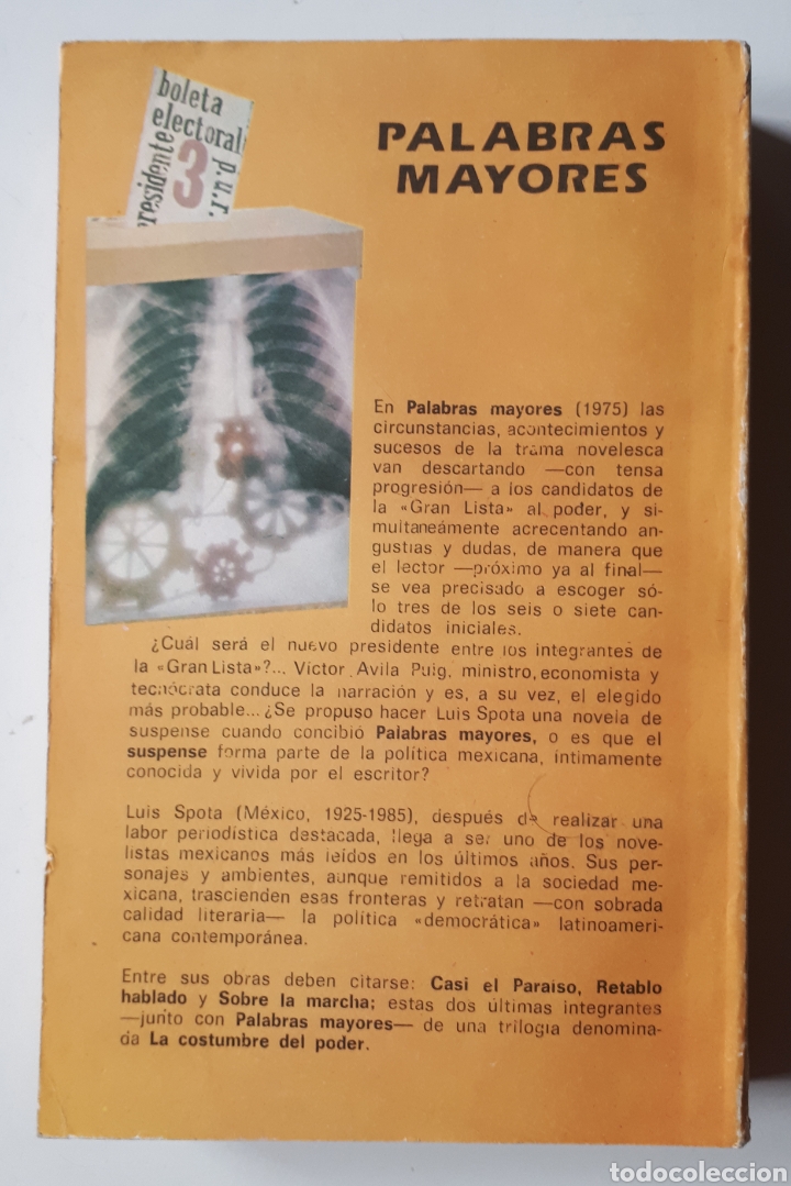 Libros de segunda mano: Libro Palabras mayores - Foto 2