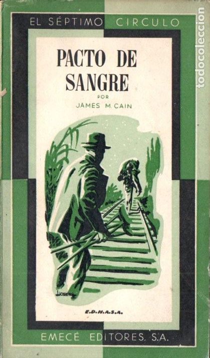 James M Cain Pacto De Sangre Septimo Círcul Comprar Libros De Terror Misterio Y Policíaco 