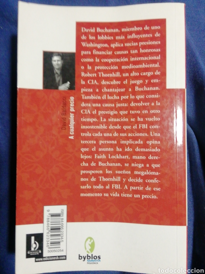 Libros de segunda mano: A CUALQUIER PRECIO. DAVID BALDACCI - Foto 2