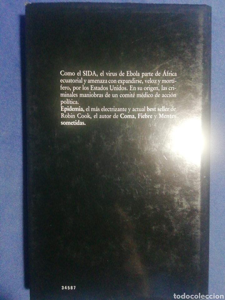 Libros de segunda mano: EPIDEMIA. ROBIN COOK - Foto 2