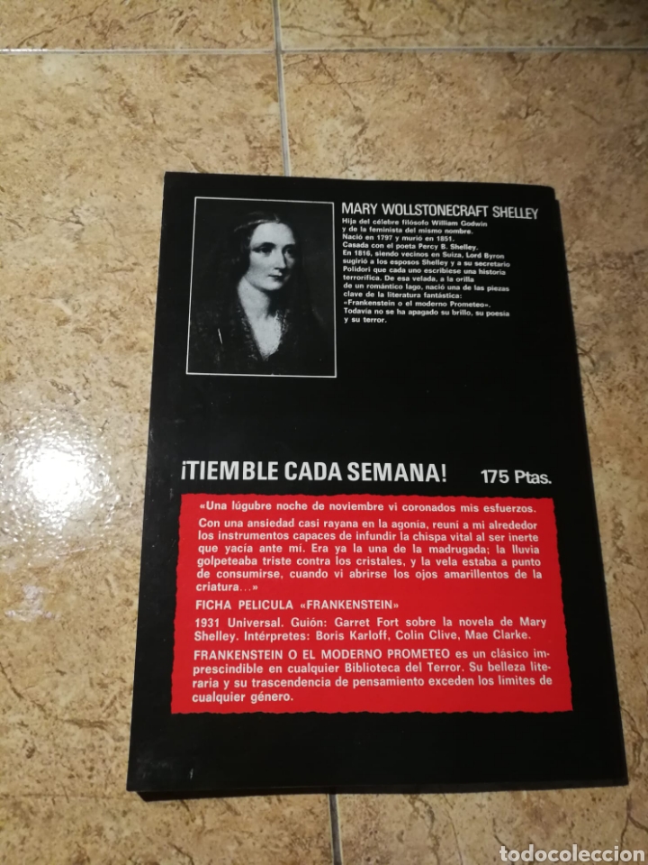 Libros de segunda mano: Biblioteca del terror Frankenstein - Foto 2