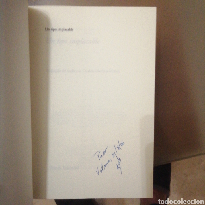 Libros de segunda mano: Un tipo implacable - Foto 5