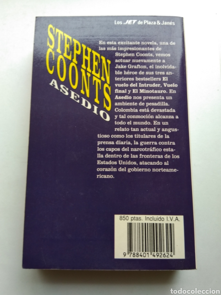 Libros de segunda mano: ASEDIO/STEPHEN COONTS - Foto 2