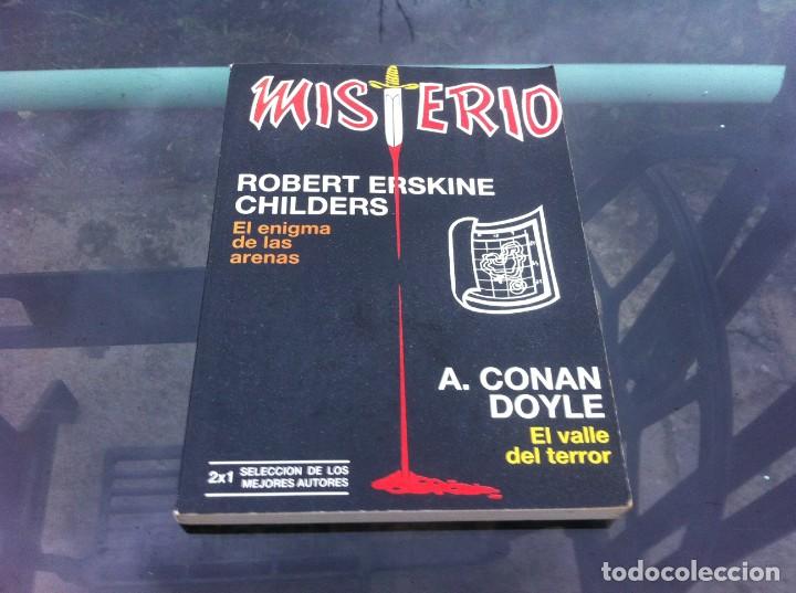 Gebrauchte B&uuml;cher: ROBERT ERSKINE. EL ENIGMA DE LAS ARENAS. CONAN DOYLEW, EL VALLE DEL TERROR. 1986, AVESTA.