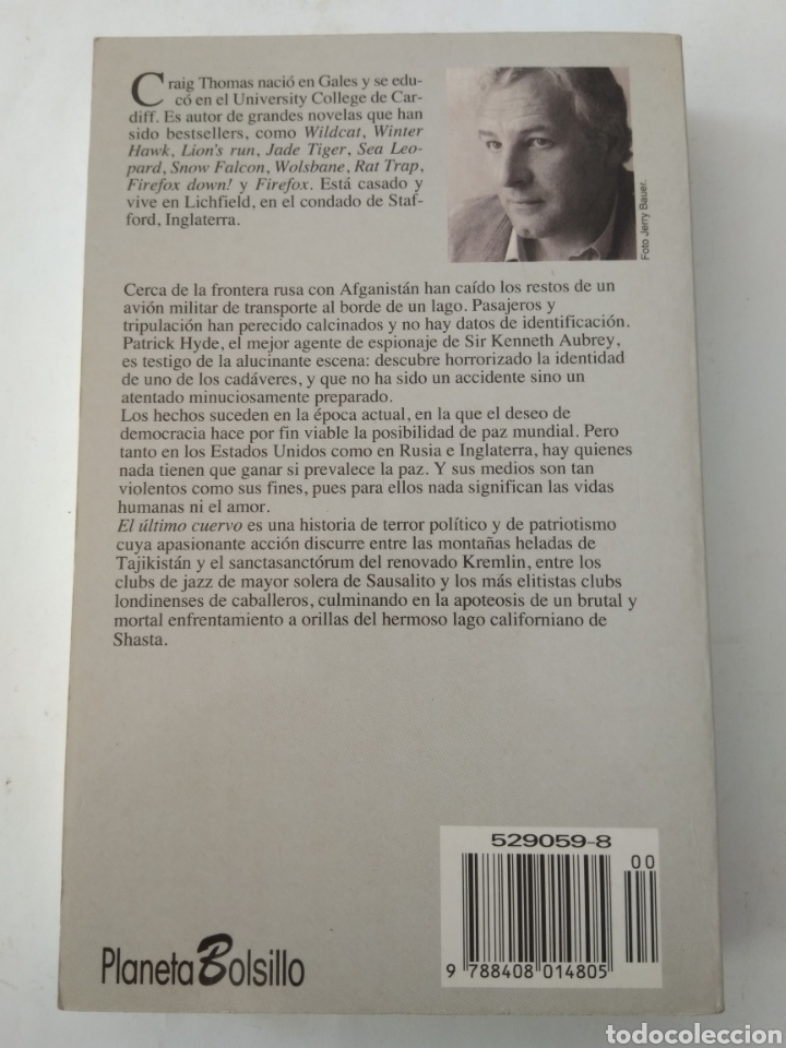 Libros de segunda mano: EL &Uacute;LTIMO CUERVO/CRAIG THOMAS - Foto 2