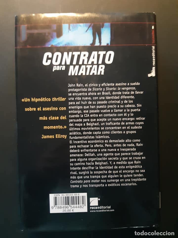 Libros de segunda mano: Contrato para matar - Foto 2