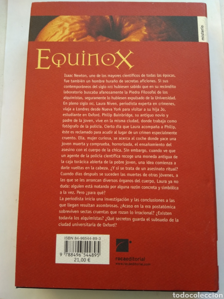 Libros de segunda mano: EQUINOX/MICHAEL WHITE - Foto 2