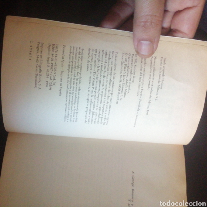 Libros de segunda mano: Christine - Foto 6
