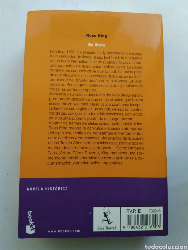 Libros de segunda mano: EX LIBRIS/ROSS KING.... - Foto 2