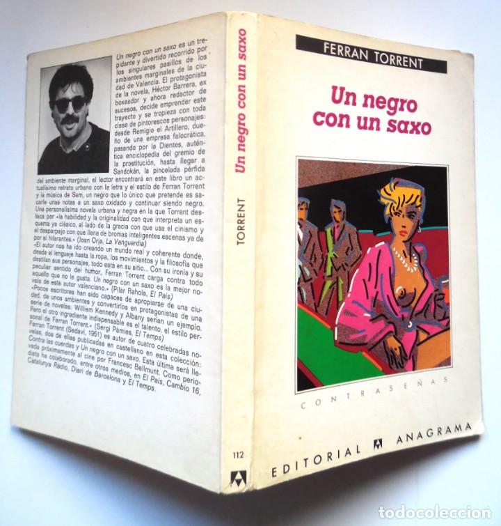 Libri di seconda mano: Un negro con un saxo, la novela negra urbana de Ferrant Torrent de la pel&iacute;cula de Francesc Bellmunt