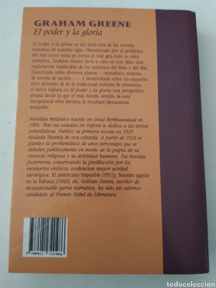 Libros de segunda mano: EL PODER Y LA GLORIA/GRAHAM GREENE - Foto 2