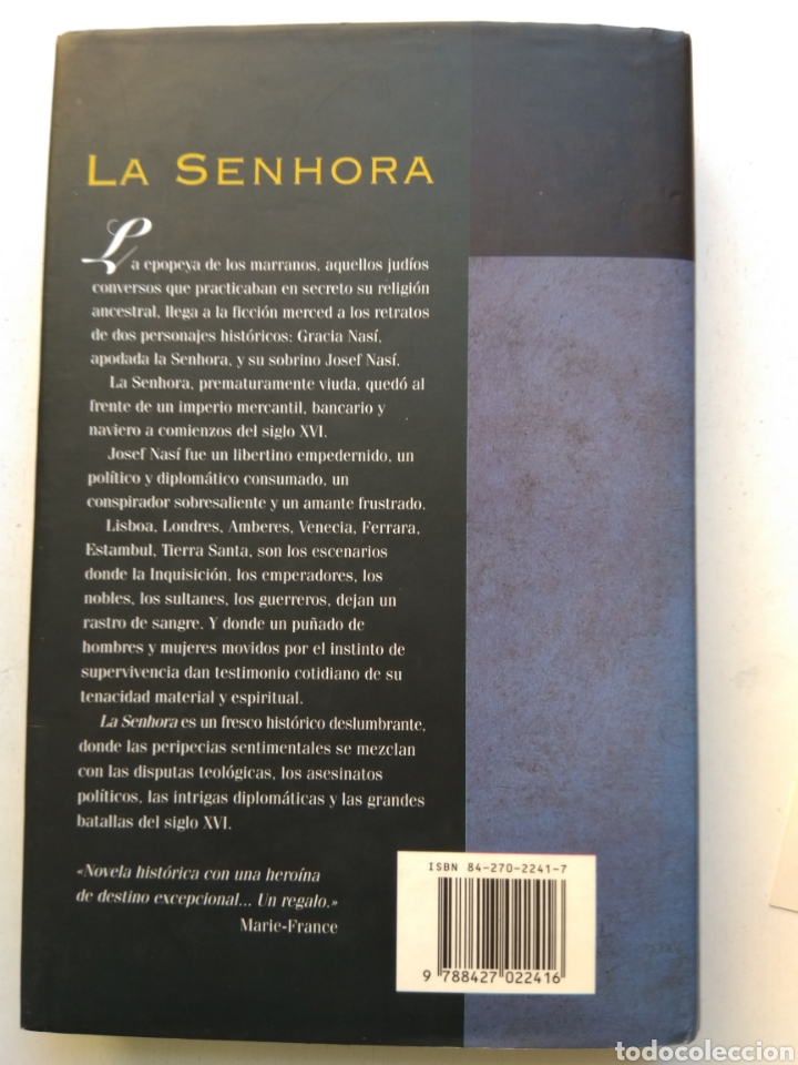 Libros de segunda mano: LA SENHORA/CATHERINE CLEMENT - Foto 4