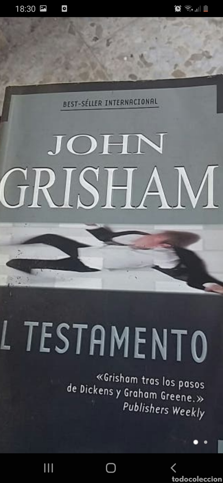 Libros de segunda mano: El testamento - Foto 1