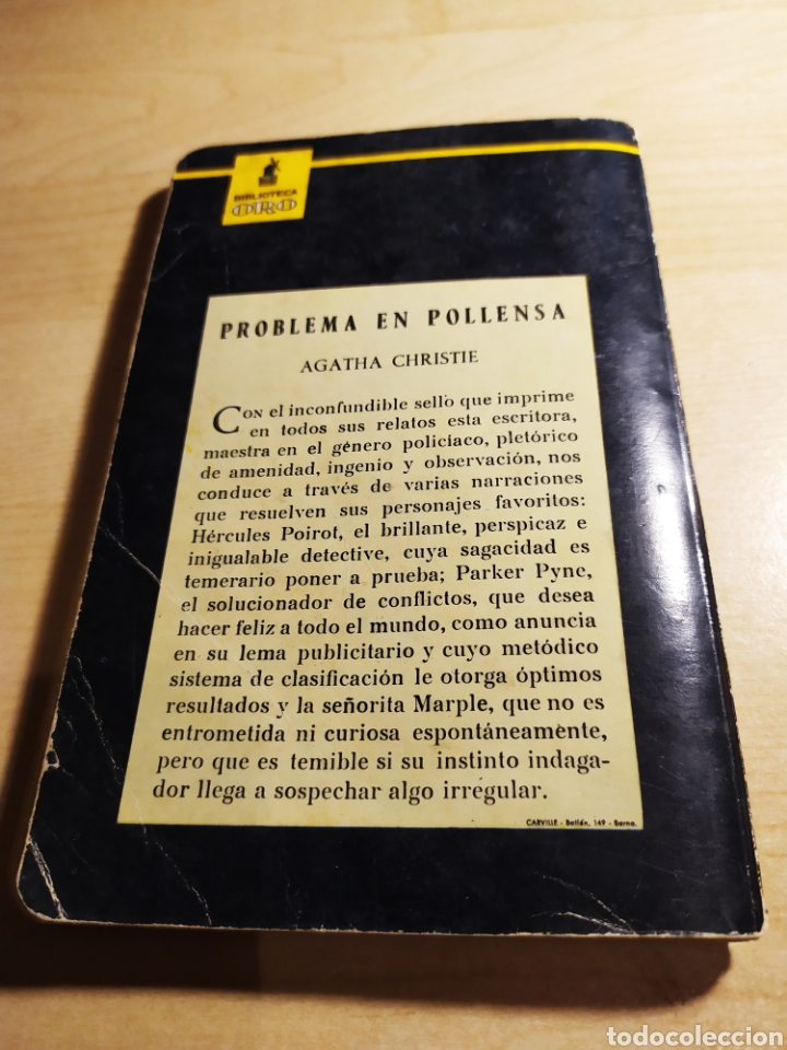Libros de segunda mano: EL PROBLEMA EN POLLENSA de &Aacute;gatha Christie ( 1961) . - Foto 3