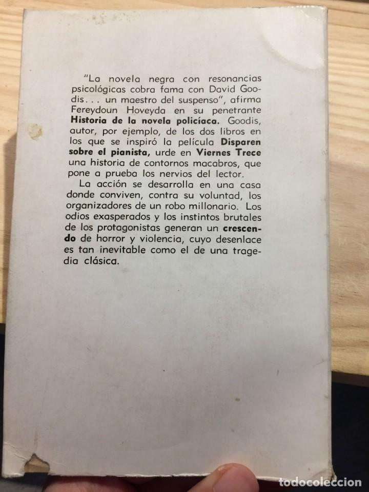 Libros de segunda mano: Viernes 13 - David Goodis - Foto 2
