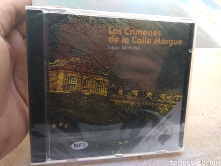 Second hand books: Los Cr&iacute;menes de la Calle Morgue - Edgar Allan Poe - CD Audio Libro - Nuevo Precintado -