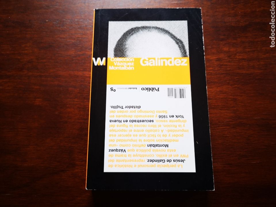 Libros de segunda mano: Gal&iacute;ndez de Manuel V&aacute;zquez montalb&aacute;n