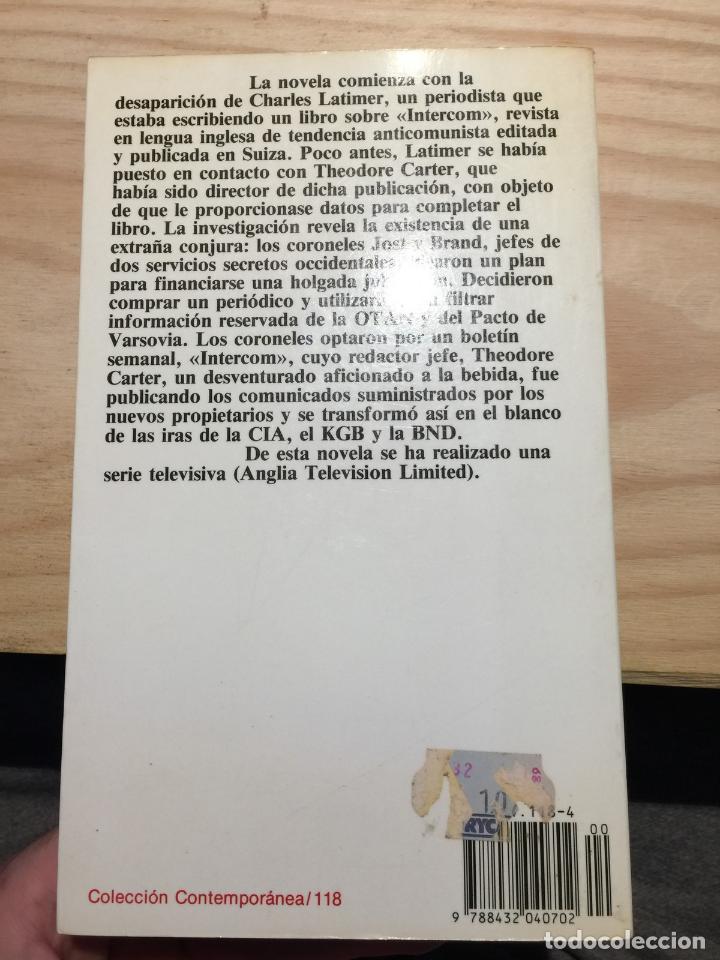 Libros de segunda mano: La conspiraci&oacute;n Intercom - Ambler, Eric - Foto 4