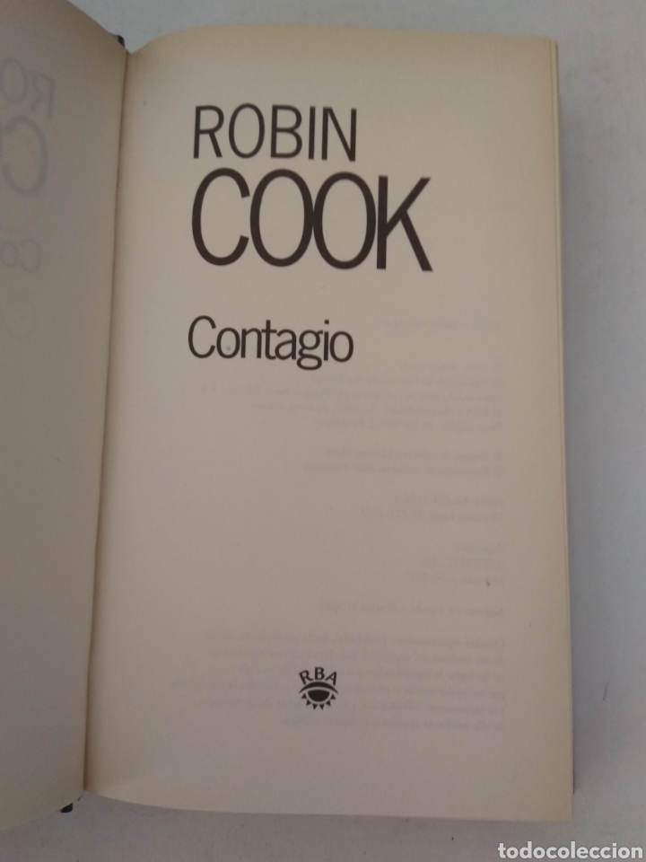 Libros de segunda mano: CONTAGIO/ROBIN COOK - Foto 2