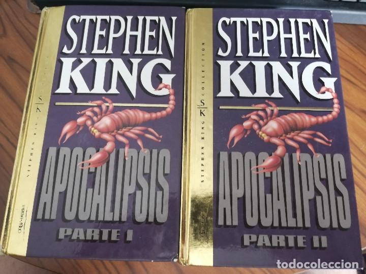 Libros de segunda mano: APOCALIPSIS. STEPHEN KING. DOS TOMOS. TAPA DURA. ORBIS-FABRI. BUEN ESTADO e6