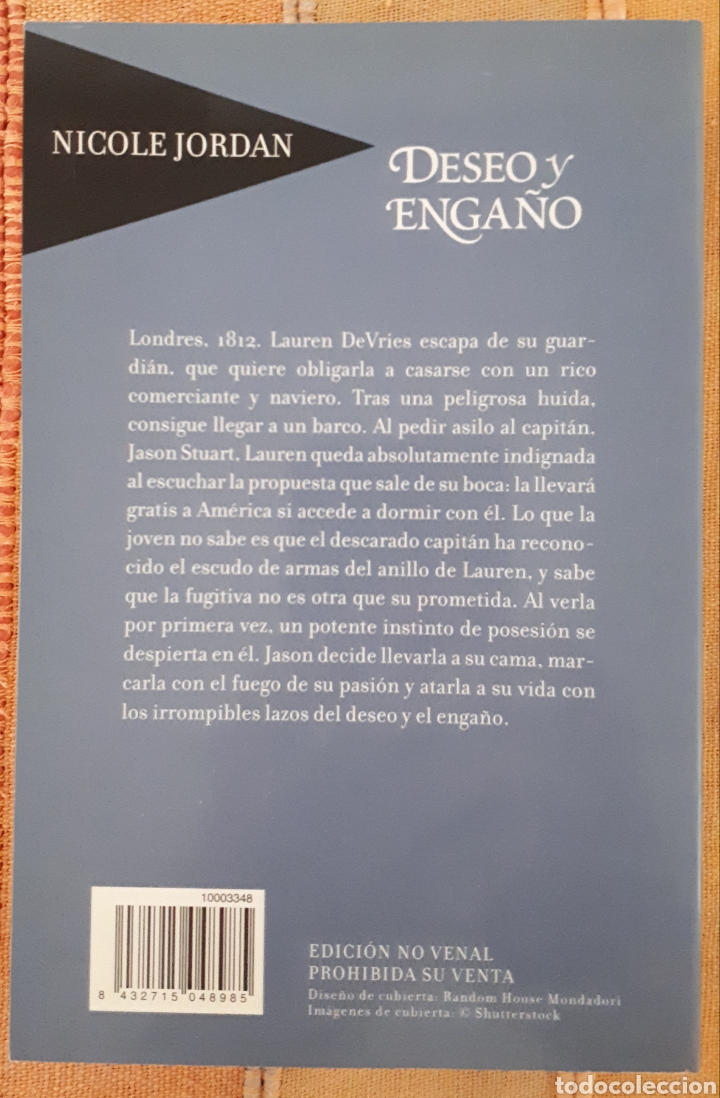 Libros de segunda mano: Libro Deseo y enga&ntilde;o - Foto 2