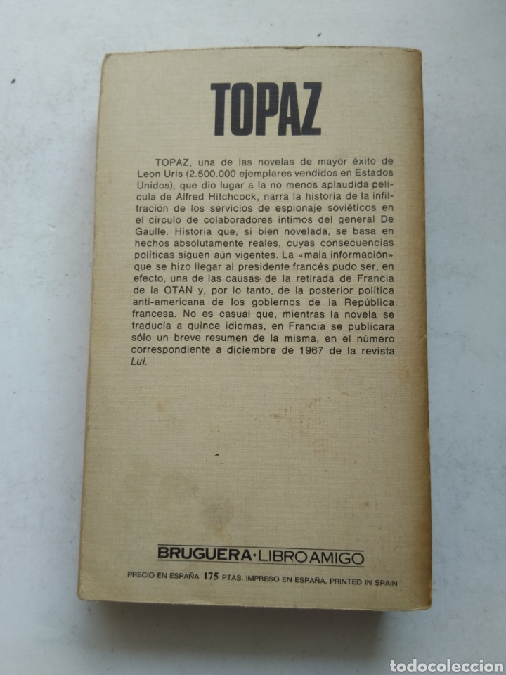 Libros de segunda mano: TOPAZ/LEON URIS - Foto 3