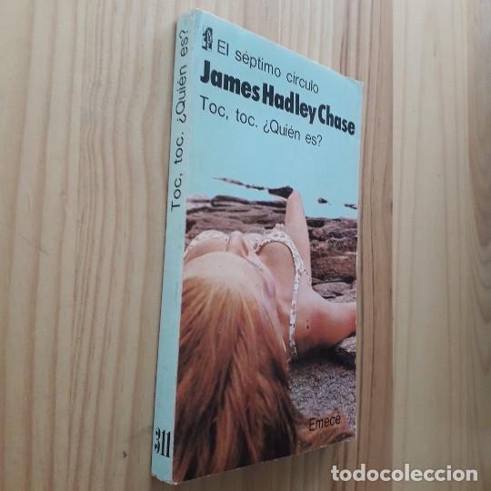Libros de segunda mano: TOC, TOC. &iquest;QUIEN ES? - JAMES HADLEY CHASE - Foto 2