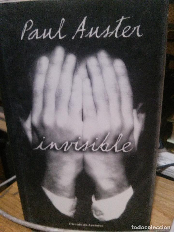 Libros de segunda mano: INVISIBLE - PAUL AUSTER - C&Iacute;RCULO DE LECTORES - Foto 1