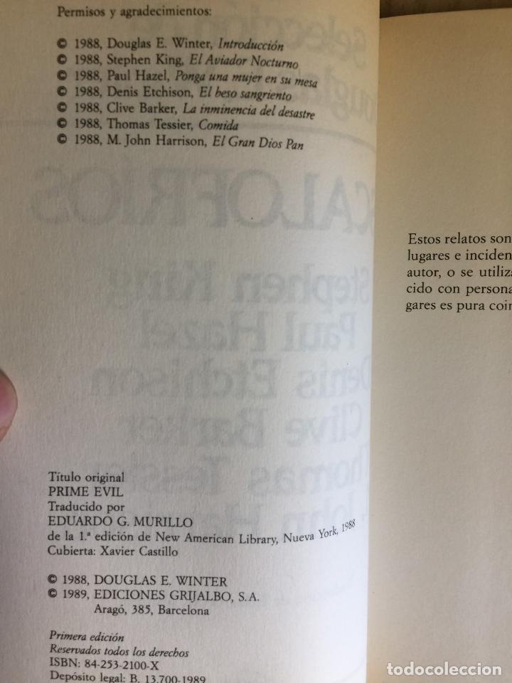 Libros de segunda mano: Escalofrios - Varios - Foto 3
