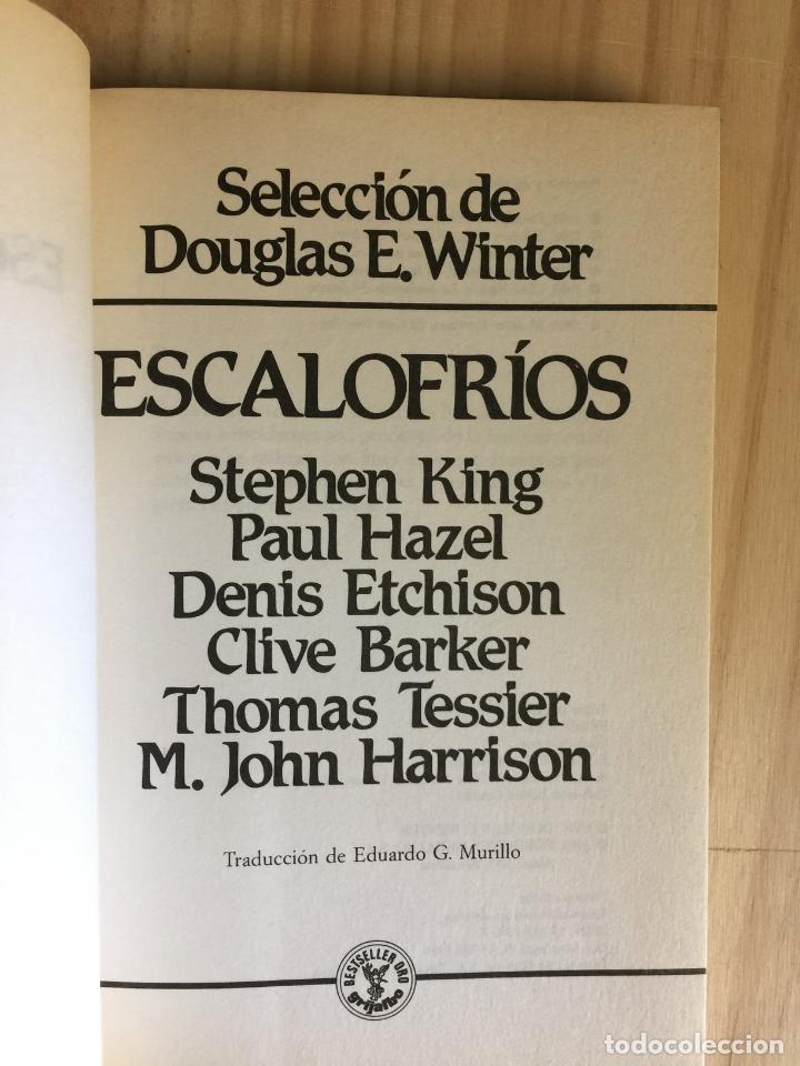 Libros de segunda mano: Escalofrios - Varios - Foto 4